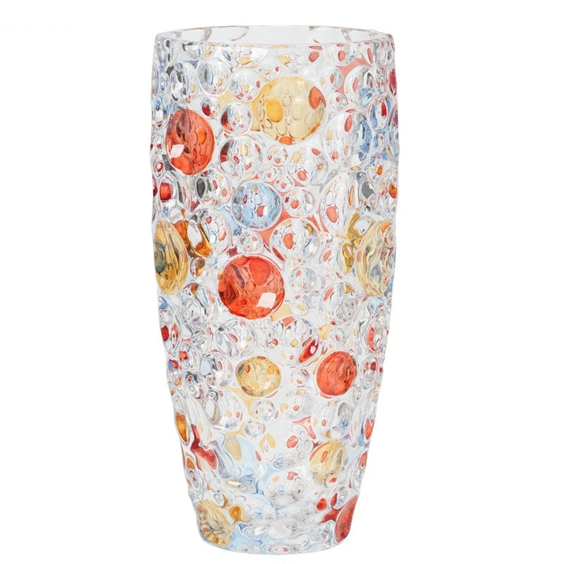 Vaso de Vidro Colorido