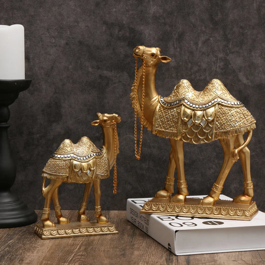 Indoor Camel Statue with Light, Classic Luxury Art, item decorativo para o Natal, Halloween, Hanukkah, Thanksgiving, Dia dos Namorados