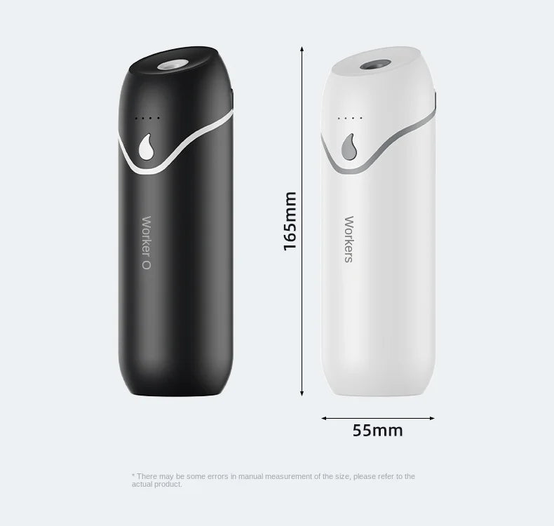 Difusor de fragrância portátil, ambientador, aroma de óleo essencial, carregamento usb, automático, 4 engrenagens, pulverização de fragrância, purificador de ar doméstico