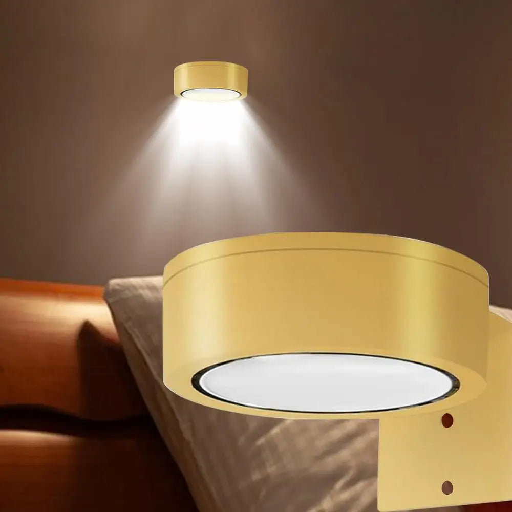 Arandela de parede magnética led luzes lâmpada montada na parede com controle remoto 13 cores rgb pintura arte exibição luz regulável