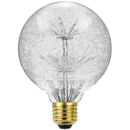 Tianfan vintage lâmpadas led g80/g95/g125 fibra de vidro luar lâmpada 3w 2200jelvin calor brilho edison lâmpada decorativa