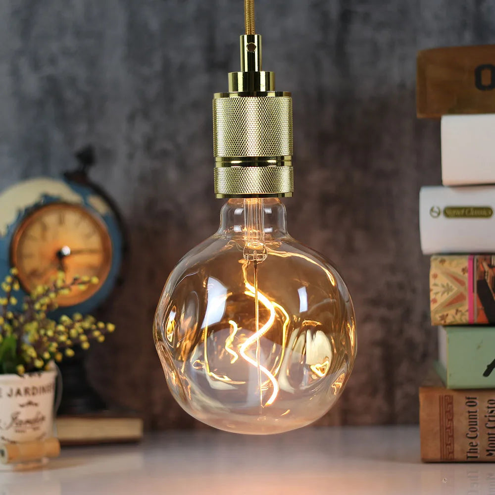 Tianfan antigo vintage lâmpada led edison 4w regulável 2000jelvin 110v 220v lâmpada decorativa