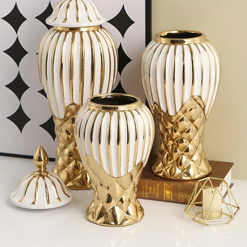 Vaso de cerâmica universal, frascos, artesanato e enfeites, decoração macia, vaso geral, hotel, cama de flores, decoração de casa, garrafas