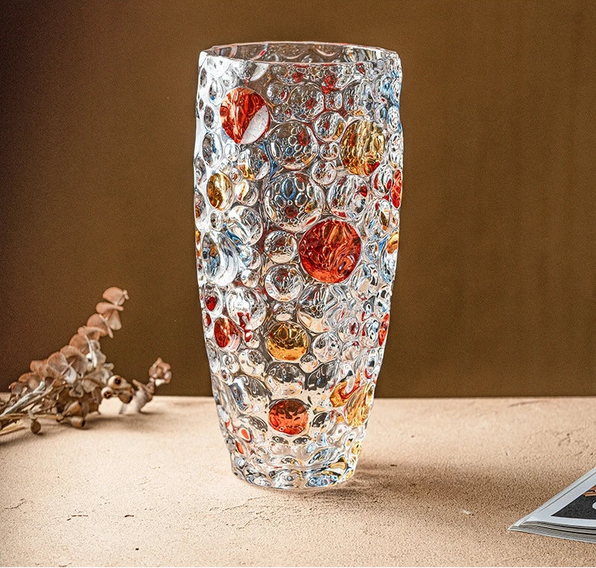 Vaso de Vidro Colorido