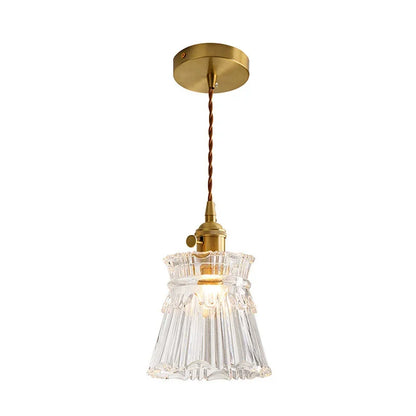 Luminária pendente de vidro moderna, para quarto, cozinha, sala de jantar, luminária de flores, lustre, iluminação nórdica, café, bar