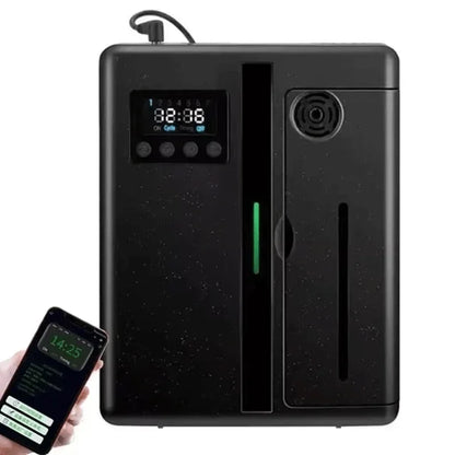 Máquina de ar perfumado montada na parede para casa difusor de óleo essencial sem água bluetooth difusor de coleção de hotel para sala spa escritório