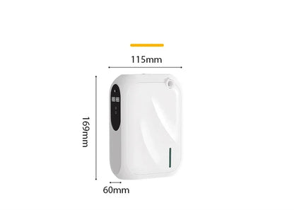 Cobertura 200m3 máquina de perfume hotel difusor de aroma fixado na parede difusor de óleo essencial para casa fragrância bluetooth controle app