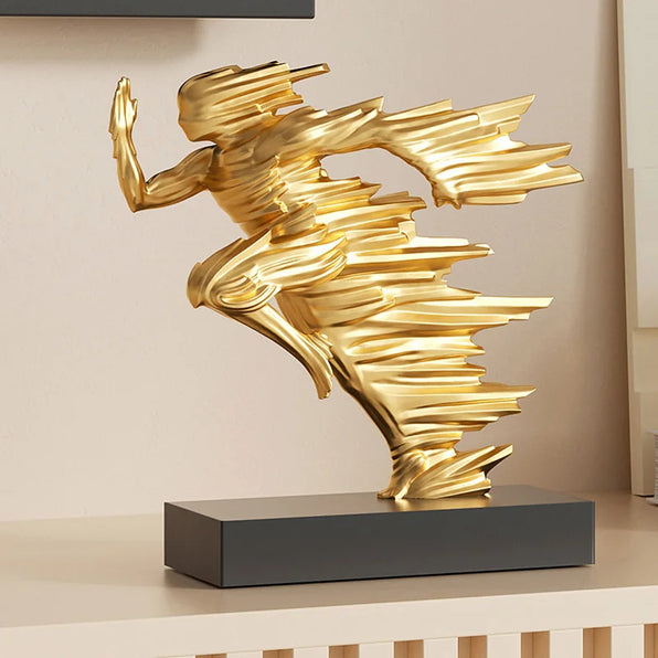 Estátua Abstrata de Corrida