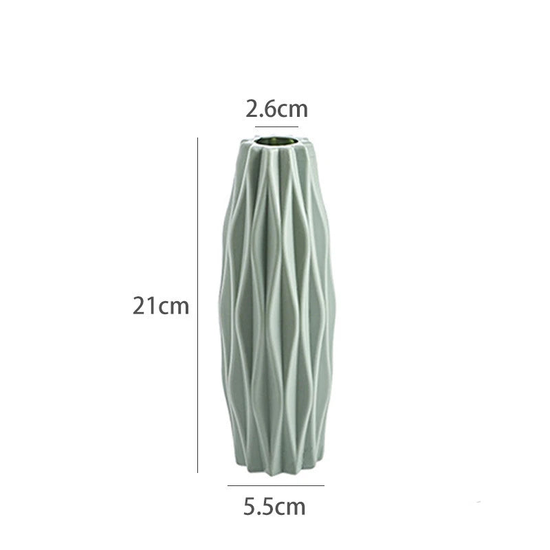 Vaso de Plástico PE com Design Origami