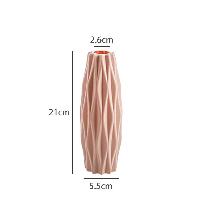 Vaso de Plástico PE com Design Origami