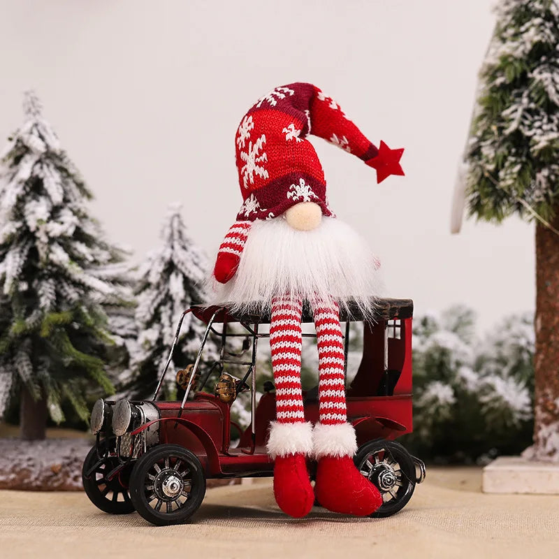 20/30cm led boneca sem rosto elfo gnome com luzes decoração de natal casa feliz natal navidad crianças presente de ano novo 2025