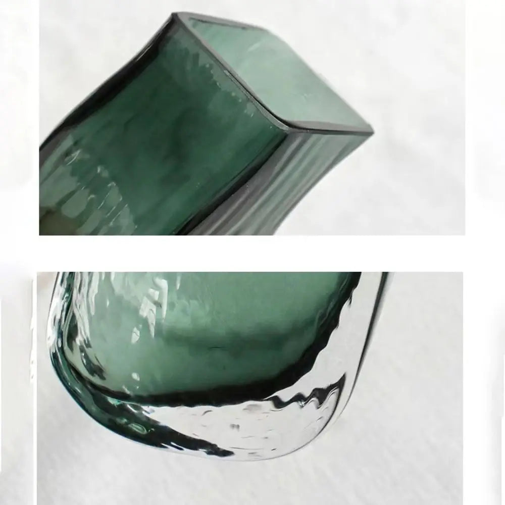 Garrafa de arranjo de flores vaso de vidro de madeira criativo moderno suporte de flores hidropônicas requintado vaso de flores transparente homestay