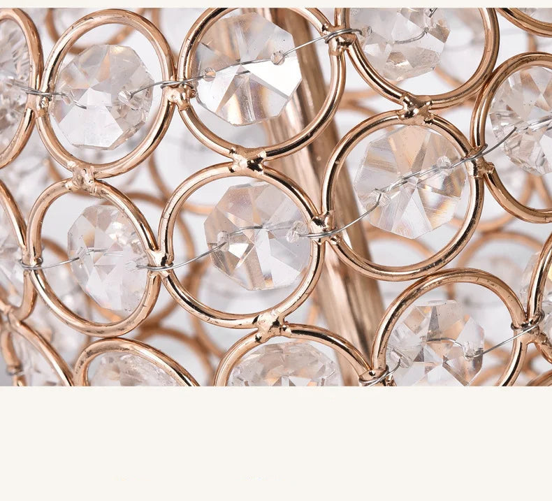 Candeeiro de mesa de cristal estilo europeu, simples, moderno, quarto, quente, romântico, criativo, decorativo, lâmpada de cabeceira