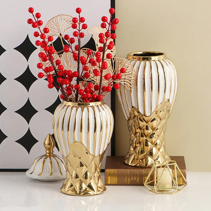 Vaso de cerâmica universal, frascos, artesanato e enfeites, decoração macia, vaso geral, hotel, cama de flores, decoração de casa, garrafas