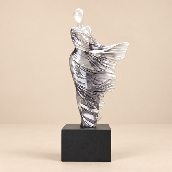Escultura de Resina Minimalista