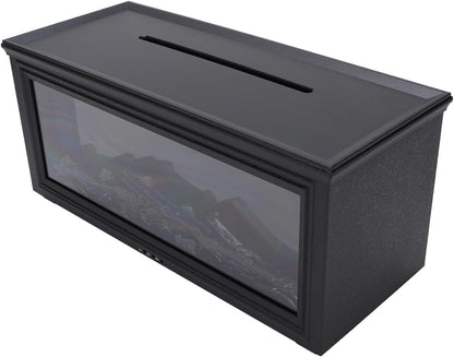 Difusor de Aromas com Chama Simulada 3D e Luz LED