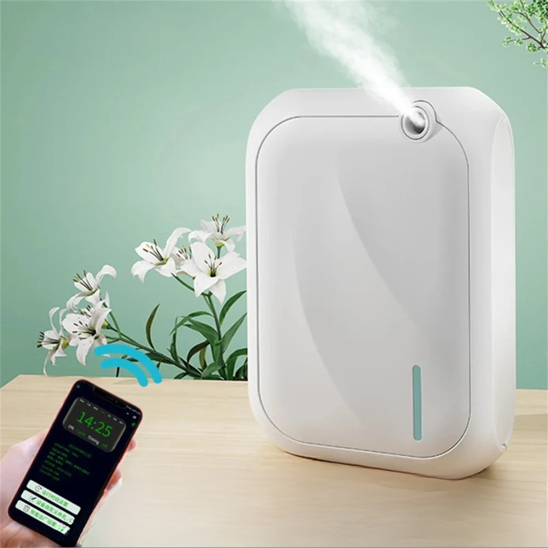 Difusor de Aroma Inteligente Bluetooth para Ambientes 200m³