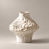 Vaso Cerâmico com Flores Secas